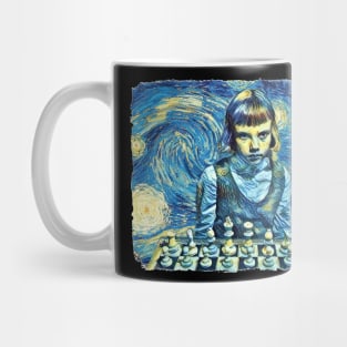 The Queen's Gambit Van Gogh Style Mug